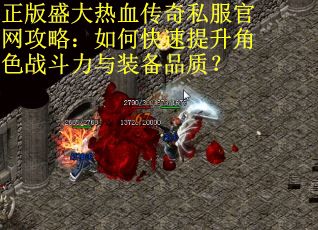 正版盛大热血传奇私服官网攻略：如何快速提升角色战斗力与装备品质？