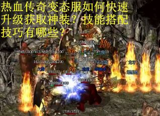 热血传奇变态服如何快速升级获取神装？技能搭配技巧有哪些？