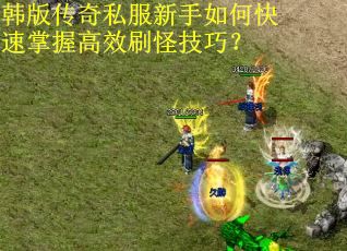 韩版传奇私服新手如何快速掌握高效刷怪技巧？