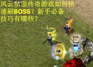 风云私服传奇游戏如何快速刷BOSS？新手必备技巧有哪些？