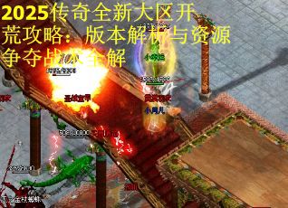 2025传奇全新大区开荒攻略：版本解析与资源争夺战术全解