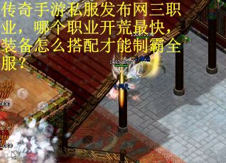 传奇手游私服发布网三职业，哪个职业开荒最快，装备怎么搭配才能制霸全服？