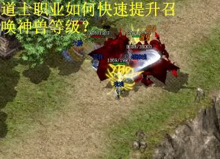 道士职业如何快速提升召唤神兽等级？