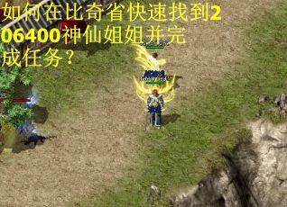 如何在比奇省快速找到206400神仙姐姐并完成任务？